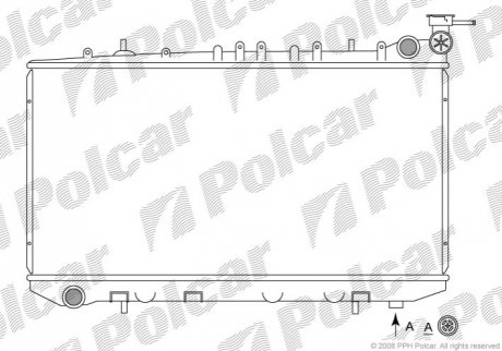 Радіатори охолодження Polcar 272908-4