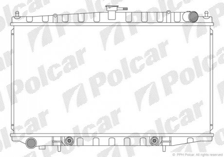 Радіатори охолодження Polcar 274208-1