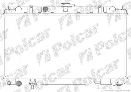 Радиаторы охлаждения Polcar 275508-9
