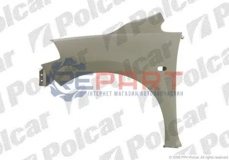 Крыло переднее Polcar 275802 Купить в Украине