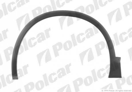 Накладка крила Polcar 275902-5