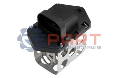 Фото Перемикач вентилятора салону (резистор) Polcar (2800KST-2) зображення 1