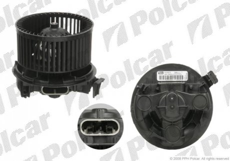 Вентилятор кабины - (7701067982, 6001547691) Polcar 2800NU1X