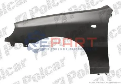 Крило переднє ліве Polcar 291201-Q Купити в Україні