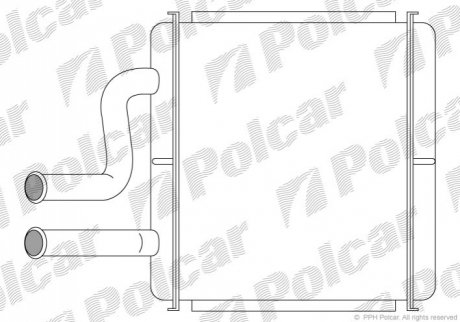 Радиаторы обогрева Polcar 2960N8-1