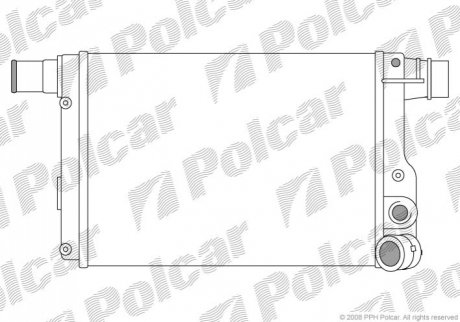 Радіатор охолодження Polcar 300108-1 (фото 1)