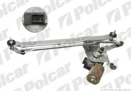 Механизм стеклоочистителей с моторчиком Polcar 3002ZWP1