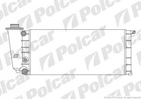 Радиатор охлаждения Polcar 3004082