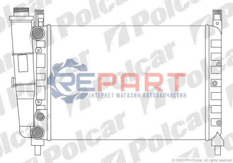 Радиаторы охлаждения Polcar 301608-7