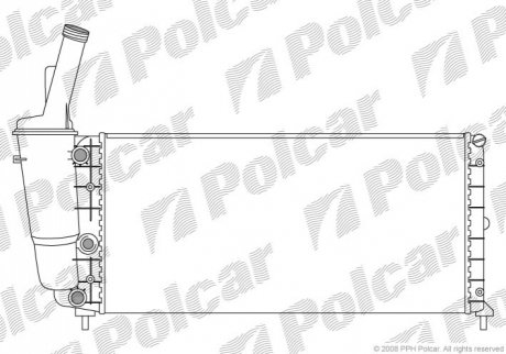 Радіатори охолодження Polcar 301708-0 (фото 1)