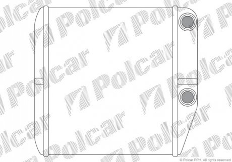 Радіатор обігріву Polcar 3024N82 (фото 1)