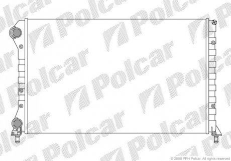 Радіатор охолодження Polcar 3040083 (фото 1)