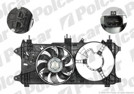 Вентиляторы с корпусом/кронштейном Polcar 304123W2 (фото 1)