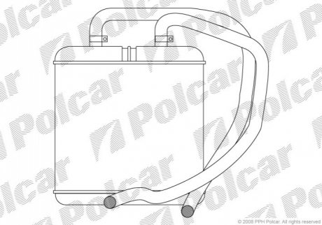 Радиатор обогрева Polcar 3052N81