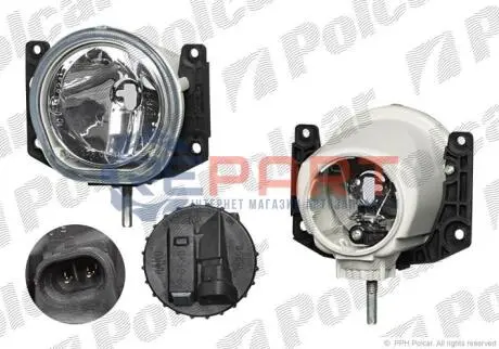 Фото Фара передняя Polcar (3085291U) изображение 1