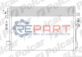 Радіатор кондиціонера Polcar 3140K8C1 Купити в Україні