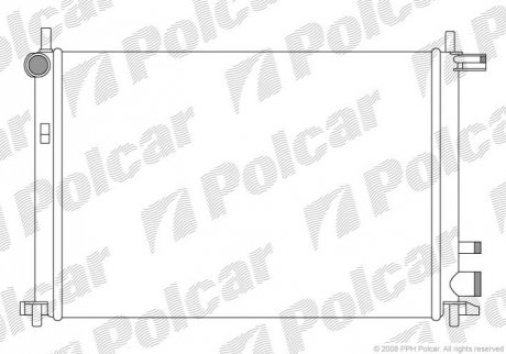 Радіатори охолодження Polcar 321008A1