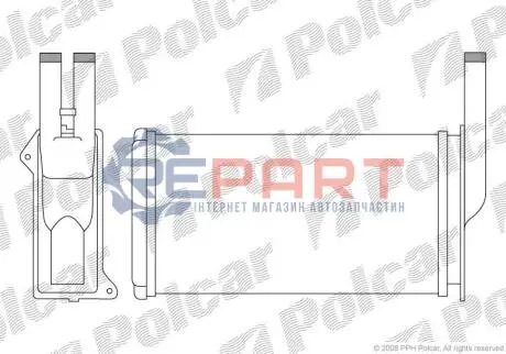Радіатор обігріву Polcar 3214N81 Купити в Україні