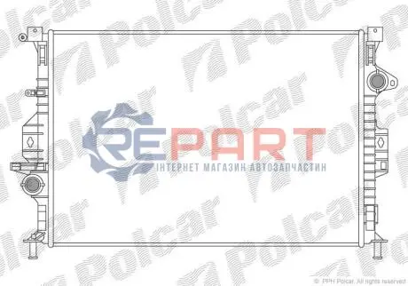 Радіатори охолодження Polcar 3219080K Купити в Україні