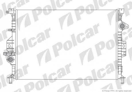 Радиаторы охлаждения Polcar 3219083X (фото 1)