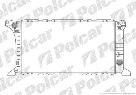 Радиаторы охлаждения Polcar 324408-0