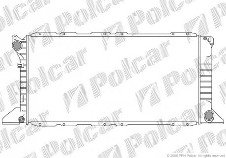 Радіатори охолодження Polcar 3246084