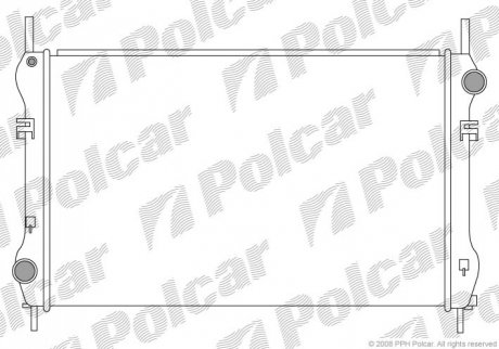 Радиатор охлаждения Polcar 3247081 (фото 1)