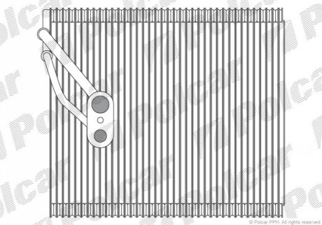 Испаритель кондиционера Polcar 3415P8-1
