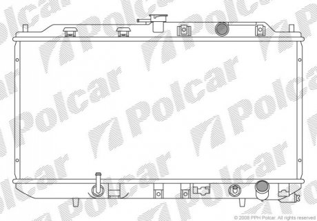 Радіатори охолодження Polcar 385108-3