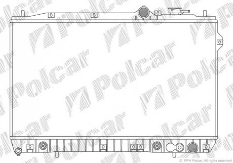 Радиаторы охлаждения Polcar 401008-1