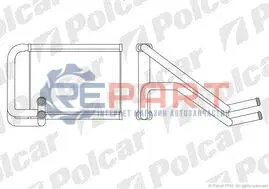 Радіатор пічки Polcar 4028N81X Купити в Україні