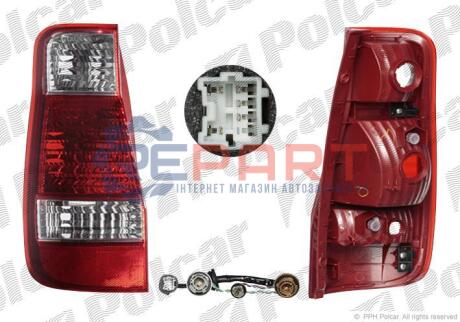 Фонарь задний Polcar 403688-E