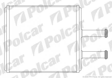 Радиаторы обогрева Polcar 4102N8-1