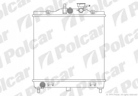 Радиаторы охлаждения Polcar 410608-1