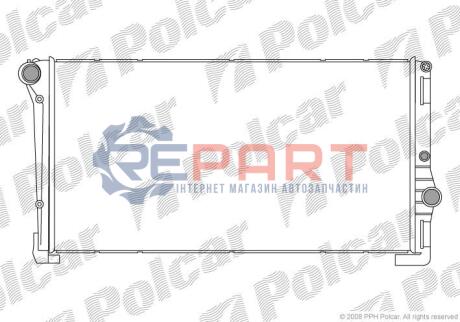 Радіатор охолодження Polcar 420208A6