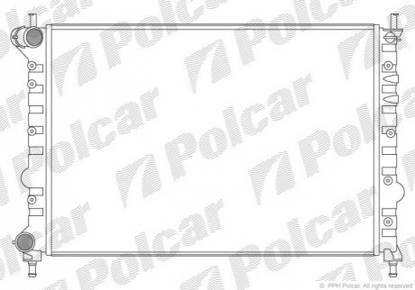 Радиаторы охлаждения Polcar 421108A5