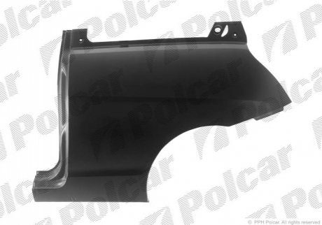 Крило заднє Polcar 421784