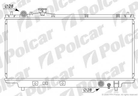 Радіатори охолодження Polcar 450708-2