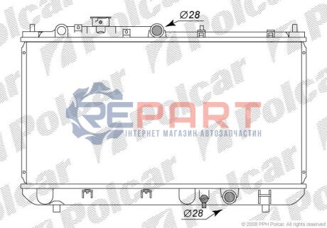 Радіатори охолодження Polcar 4509081K