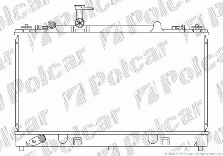 Радиаторы охлаждения Polcar 451908-3