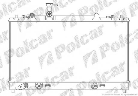 Радиаторы охлаждения Polcar 451908-4 (фото 1)