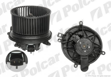 Вентилятор кабины Polcar 4519NU-1