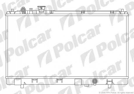 Радіатори охолодження Polcar 4555082 (фото 1)