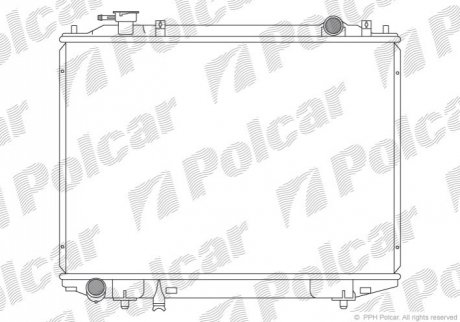 Радиаторы охлаждения Polcar 459908-1