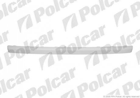 Молдинг бампера середн Polcar 500396-7