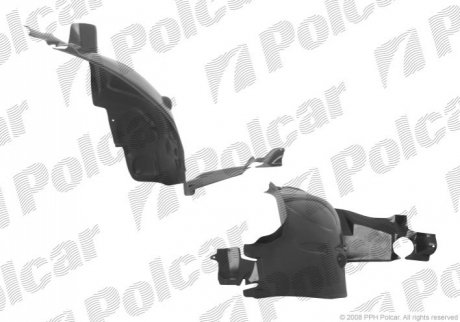 Подкрылок Polcar 5006FP-2