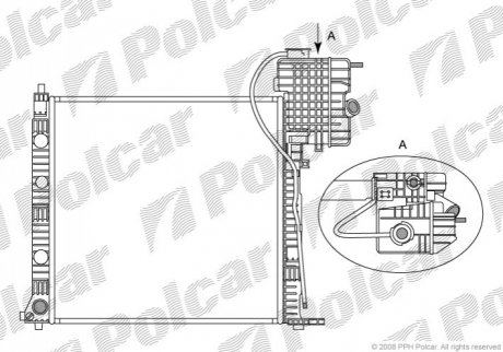 Радіатори охолодження Polcar 5012086X