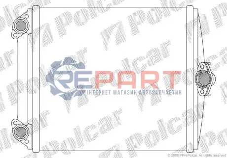 Радіатор обігріву Polcar 5014N8-2 Купити в Україні