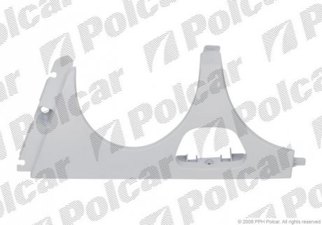 Накладка под фару (ресничка) Polcar 501506-4