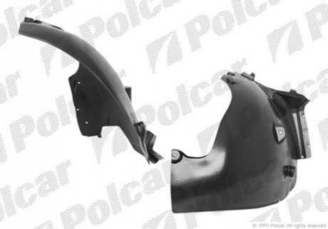 Подкрылок Polcar 5016FP-2